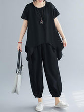 Plus Size Casual Black Summer Suits